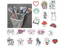 Stickdserie - ITH Stifteaufsätze Mix 2